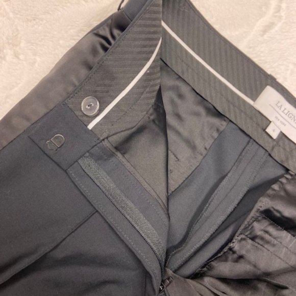 NWT La Ligne Le Cigarette Pants in Black Size 4 - Picture 7 of 15